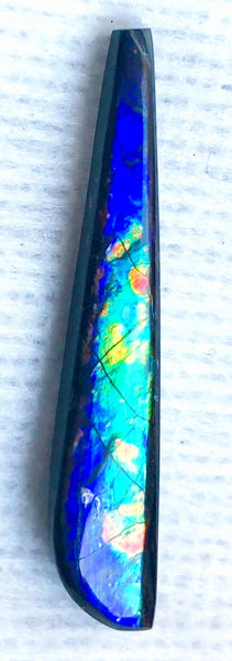 41 x 7 mm  Natural  Free Form . FFNT 121 Ammolite  ナチュラル　ルース　アンモライト フリーフォーム
