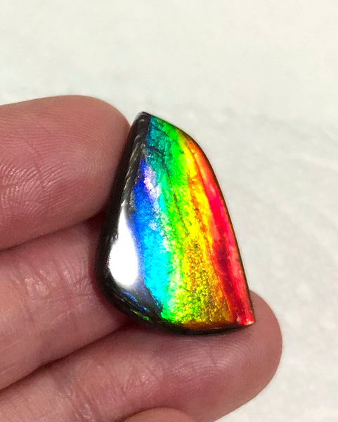 SALE!   27 x16x2.5 mm   Imperial -Rainbow Colours Collector Stone - IMP-79  Double-Sided ! 両面 コレクション