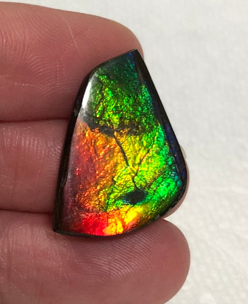 SALE!   27 x16x2.5 mm   Imperial -Rainbow Colours Collector Stone - IMP-79  Double-Sided ! 両面 コレクション