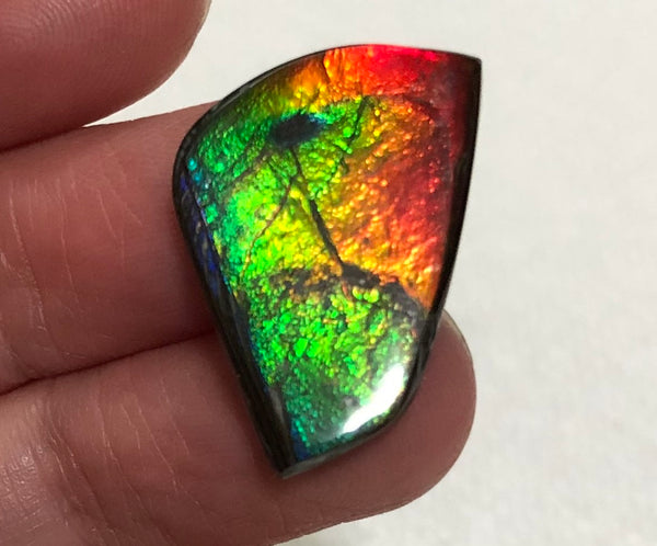 SALE!   27 x16x2.5 mm   Imperial -Rainbow Colours Collector Stone - IMP-79  Double-Sided ! 両面 コレクション