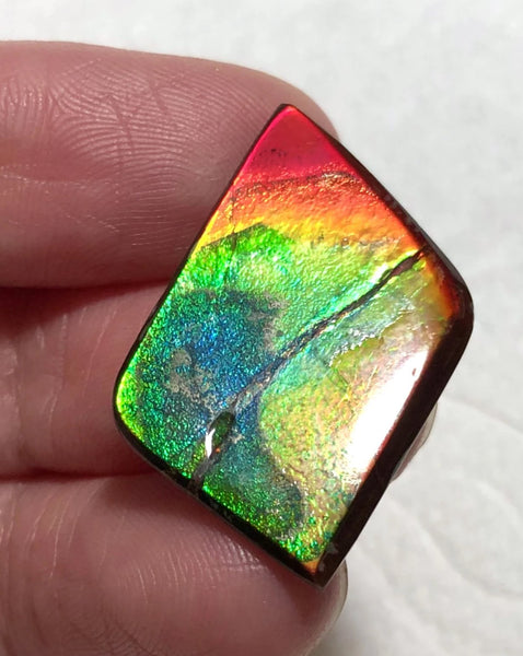 SALE!   30  x18x2 mm   Imperial -Rainbow Colours Collector Stone - IMP-80  Double-Sided ! 両面 コレクション