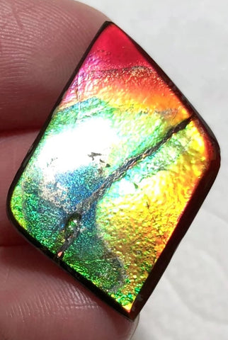 SALE!   30  x18x2 mm   Imperial -Rainbow Colours Collector Stone - IMP-80  Double-Sided ! 両面 コレクション