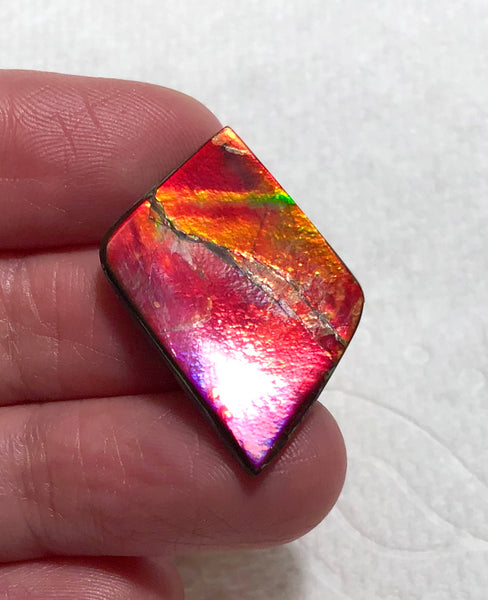 SALE!   30  x18x2 mm   Imperial -Rainbow Colours Collector Stone - IMP-80  Double-Sided ! 両面 コレクション