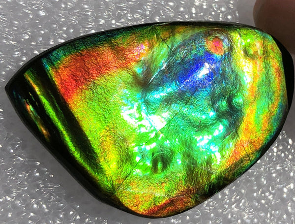 42  x 26 mm  Natural  Free Form . FFNT 101 Ammolite  ナチュラル　ルース　アンモライト フリーフォーム