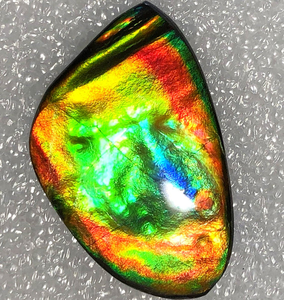 42  x 26 mm  Natural  Free Form . FFNT 101 Ammolite  ナチュラル　ルース　アンモライト フリーフォーム