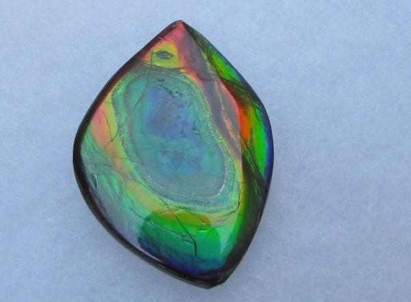 35  x 26 mm  Natural  Free Form . FFN 332 Ammolite  ナチュラル　ルース　アンモライト