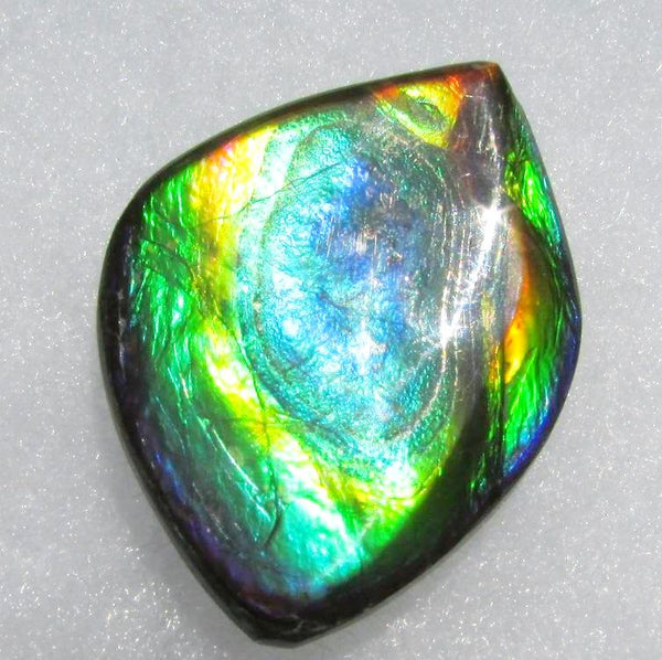 35  x 26 mm  Natural  Free Form . FFN 332 Ammolite  ナチュラル　ルース　アンモライト