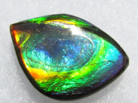 35  x 26 mm  Natural  Free Form . FFN 332 Ammolite  ナチュラル　ルース　アンモライト