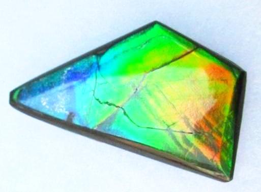 41 x 23 mm  Natural  Free Form . FFN 337 Ammolite  ナチュラル　ルース　アンモライト フリーフォーム