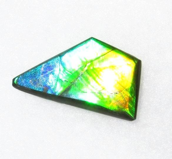 41 x 23 mm  Natural  Free Form . FFN 337 Ammolite  ナチュラル　ルース　アンモライト フリーフォーム