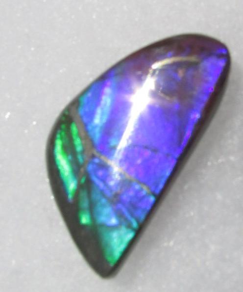 30 x 17 mm  Natural  Free Form . FFN 336 Ammolite  ナチュラル　ルース　アンモライト フリーフォーム