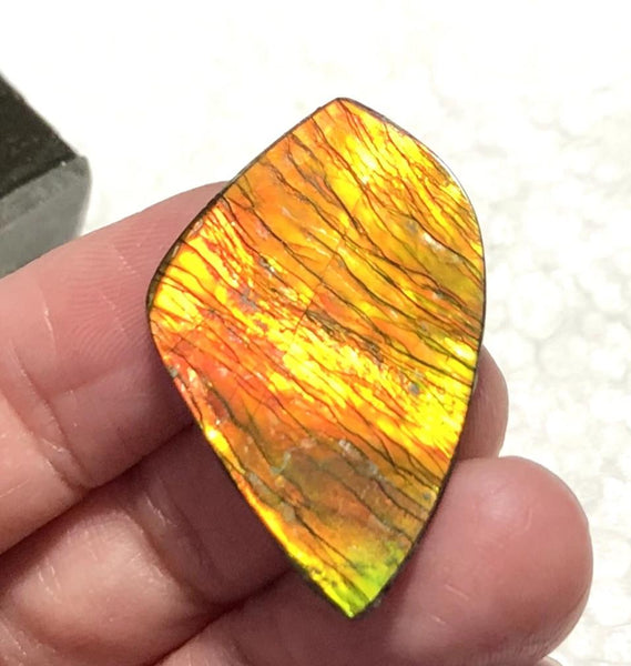 30 x18x2 mm   Imperial Double-Sided  Collector Stone - IMP-81  Double-Sided ! 両面 コレクション