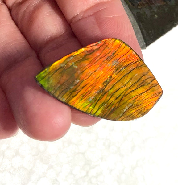 30 x18x2 mm   Imperial Double-Sided  Collector Stone - IMP-81  Double-Sided ! 両面 コレクション