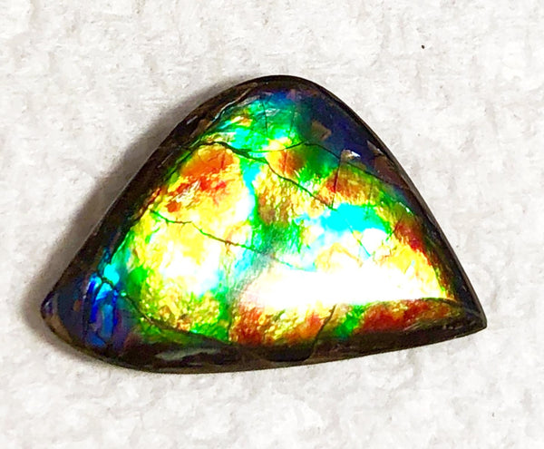 23x 14 mm Floral Pattern Gorgeous colors! Natural  Free Form . FFNT 126 Super bright  ナチュラル　ルース　アンモライト フリーフォーム