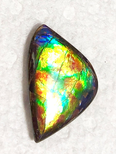 23x 14 mm Floral Pattern Gorgeous colors! Natural  Free Form . FFNT 126 Super bright  ナチュラル　ルース　アンモライト フリーフォーム