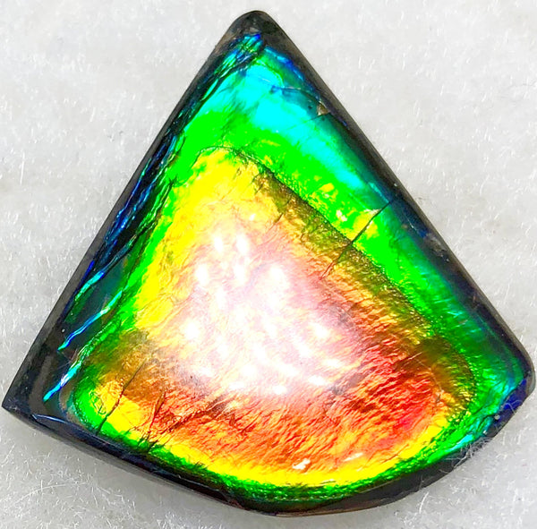 SALE 10% OFF!! 29  x 29mm  Natural  Free Form . FFNT 102 Ammolite  ナチュラル　ルース　アンモライト フリーフォーム