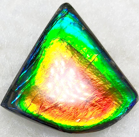 SALE 10% OFF!! 29  x 29mm  Natural  Free Form . FFNT 102 Ammolite  ナチュラル　ルース　アンモライト フリーフォーム