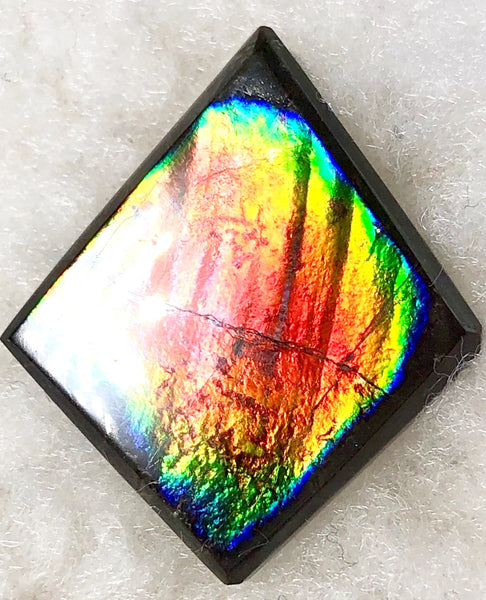 29  x 25mm  Natural  Free Form . FFNT 103 Ammolite  ナチュラル　ルース　アンモライト フリーフォーム