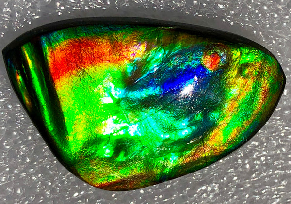 42  x 26 mm  Natural  Free Form . FFNT 101 Ammolite  ナチュラル　ルース　アンモライト フリーフォーム