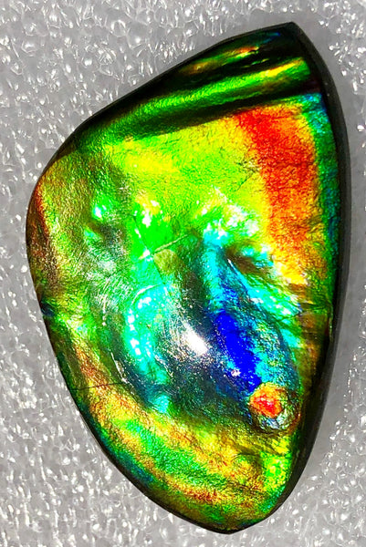 42  x 26 mm  Natural  Free Form . FFNT 101 Ammolite  ナチュラル　ルース　アンモライト フリーフォーム
