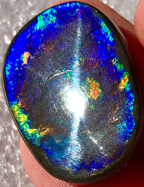 24  x 18 mm  Natural  Free Form . FFNT 104 Ammolite  ナチュラル　ルース　アンモライト フリーフォーム