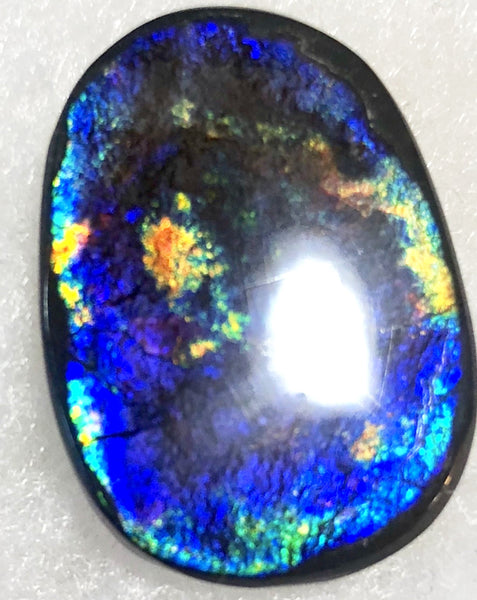24  x 18 mm  Natural  Free Form . FFNT 104 Ammolite  ナチュラル　ルース　アンモライト フリーフォーム