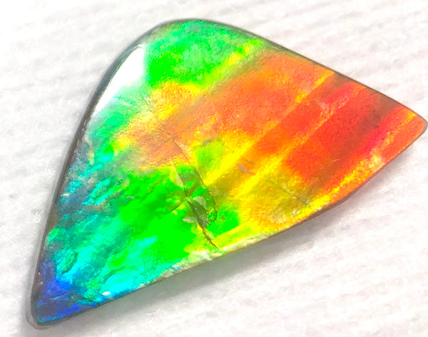 32  x 16.5 mm  Natural  Free Form . FFNT 106 Ammolite  ナチュラル　ルース　アンモライト フリーフォーム