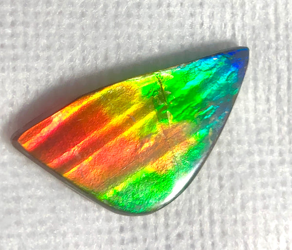 32  x 16.5 mm  Natural  Free Form . FFNT 106 Ammolite  ナチュラル　ルース　アンモライト フリーフォーム