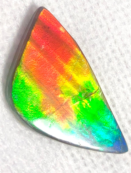 32  x 16.5 mm  Natural  Free Form . FFNT 106 Ammolite  ナチュラル　ルース　アンモライト フリーフォーム