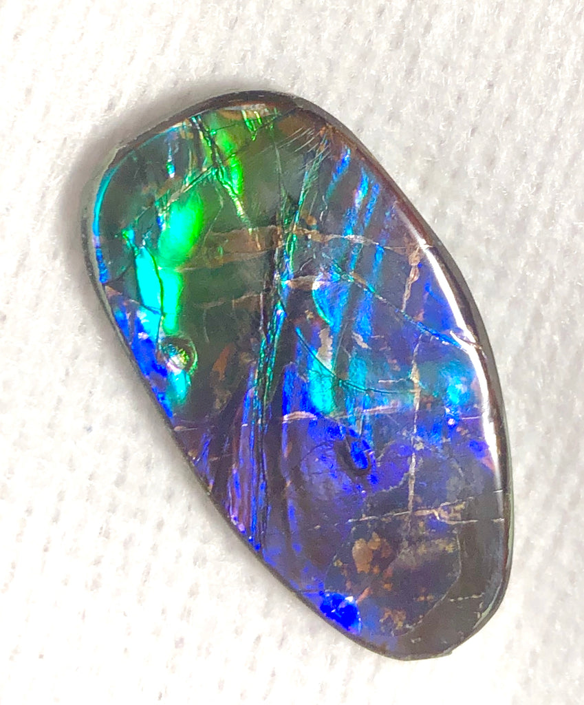 33x18mm Natural Free Form . FFN357 Ammolite ナチュラル