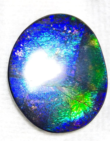 35x28mm    Natural  Free Form . FFN360  Ammolite  ナチュラル　ルース　アンモライト フリーフォーム