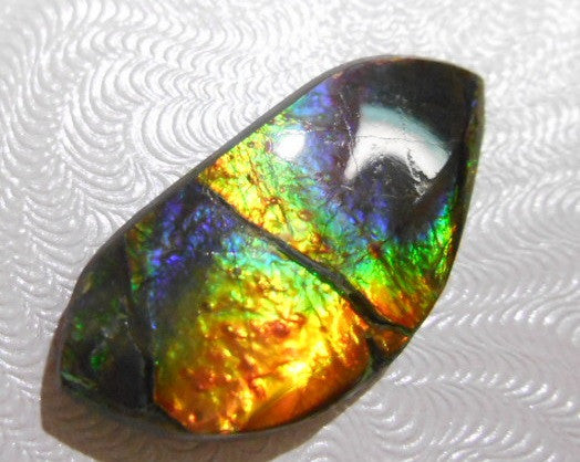 Copy of 21 x 7 mm - Natural Free Form FFN 96 Ammolite　　ナチュラル　ルース　アンモライト
